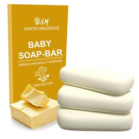 Baby Soap Bar Manufacturer - Hypoallergenic Organic Shea Butter