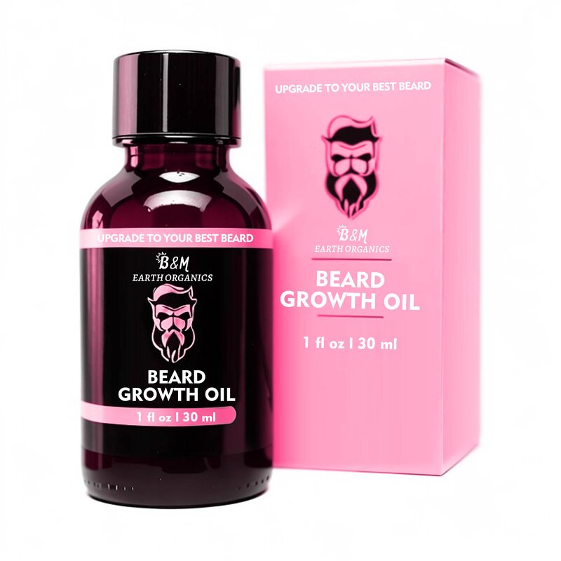 Beard Growth Serum Manufacturer - with Natural Castor Coconut