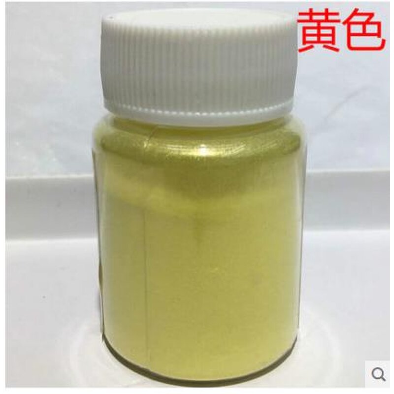 Lemon Yellow Pearl Powder Manufacturer - Metallic Coating Edible for Cake Dessert Baking