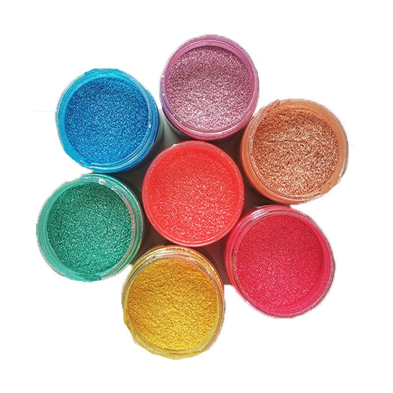 Peach Red Glitter Powder Supplier - Coarse Grained Series 20 Color Edible Coloring