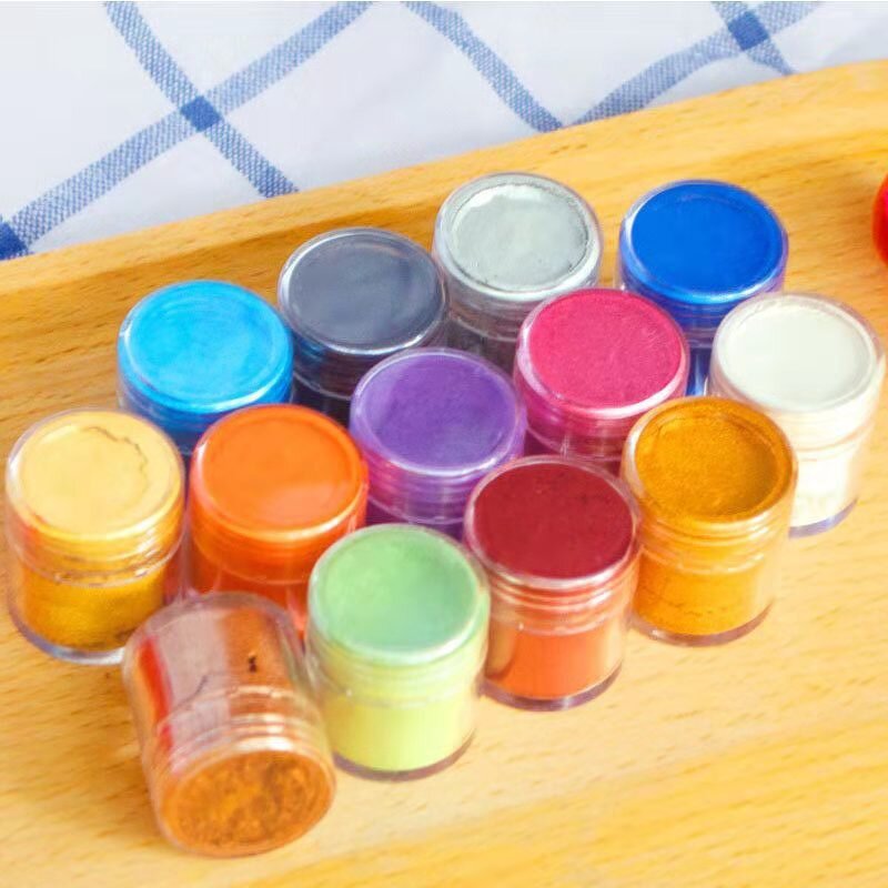 Lemon Yellow Pearl Powder Manufacturer - Metallic Coating Edible for Cake Dessert Baking