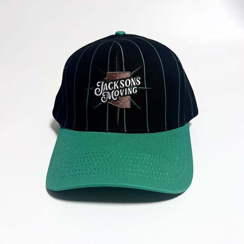 Baseball Cap Manufacturer - Custom 5-Panel Striped Snapback Cap