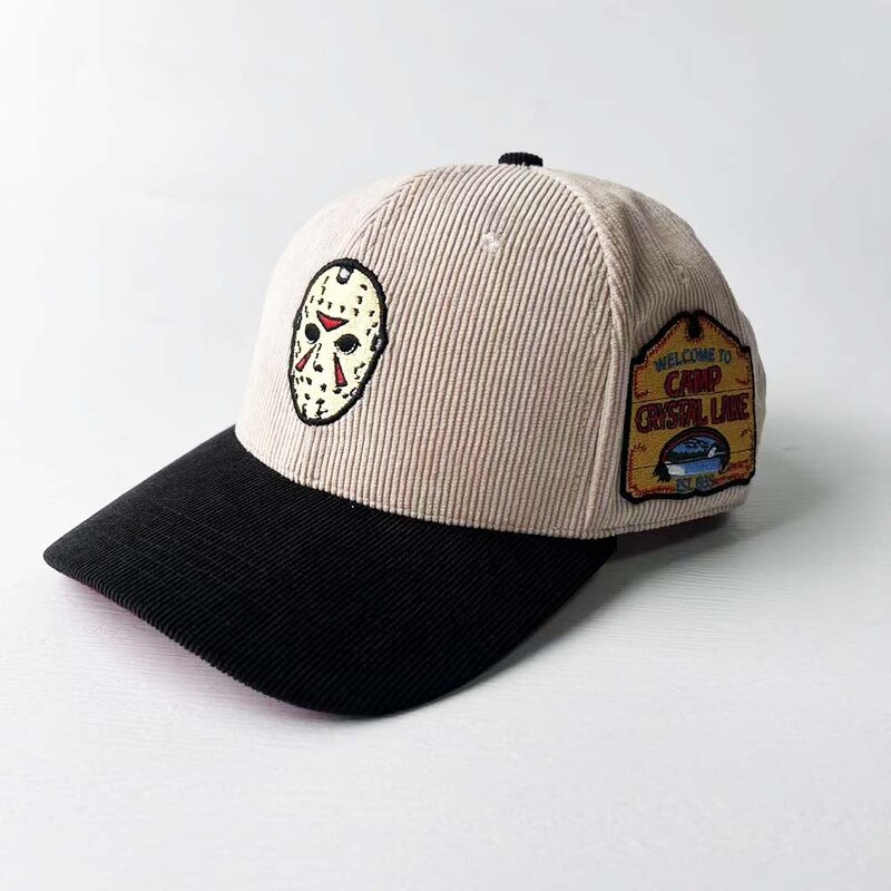 Dad Hat Manufacturer - Custom 6-Panel Corduroy Distressed Dad Hat