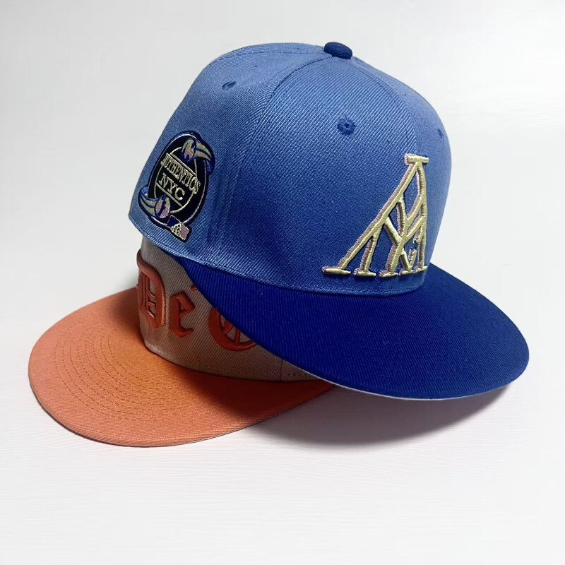 Baseball Cap Manufacturer - Wholesale Custom 6-Panel Flat Brim Cap