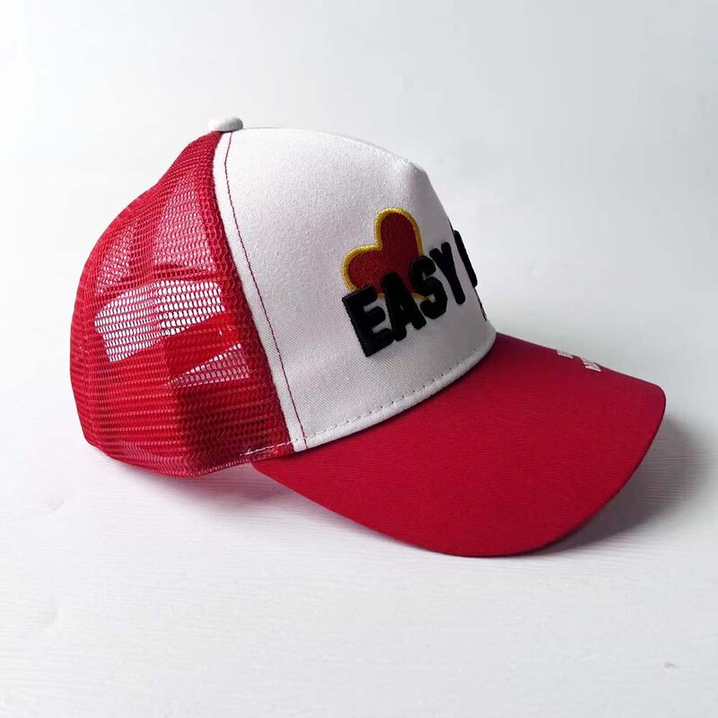 Trucker Hat Manufacturer - Custom 5-Panel 3D Embroidered Mesh Hat