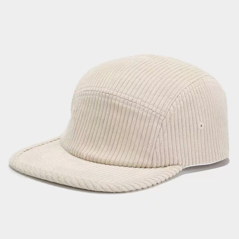 Baseball Cap Manufacturer - Custom 5-Panel Two Tone Corduroy Hat