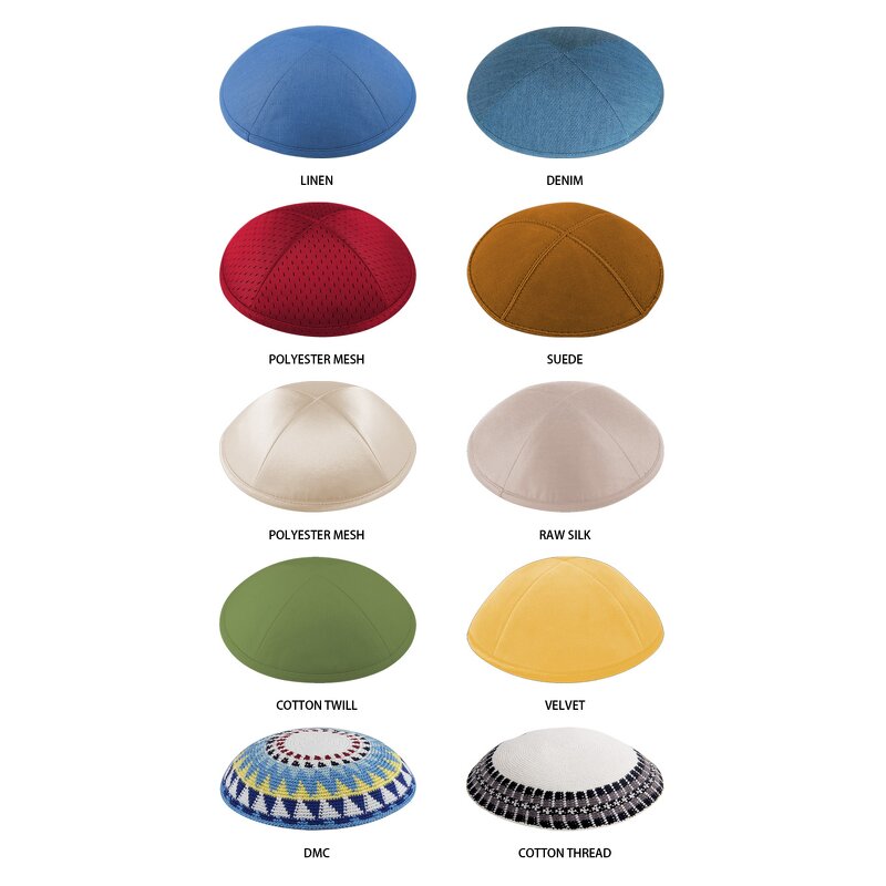 Kippah Manufacturer - Custom Embroidered Crochet Kippah Supplier