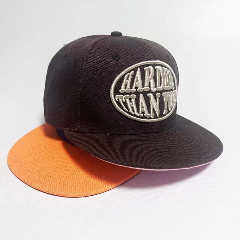Baseball Cap Manufacturer - Custom 6-Panel Flat Bill Snapback Hat