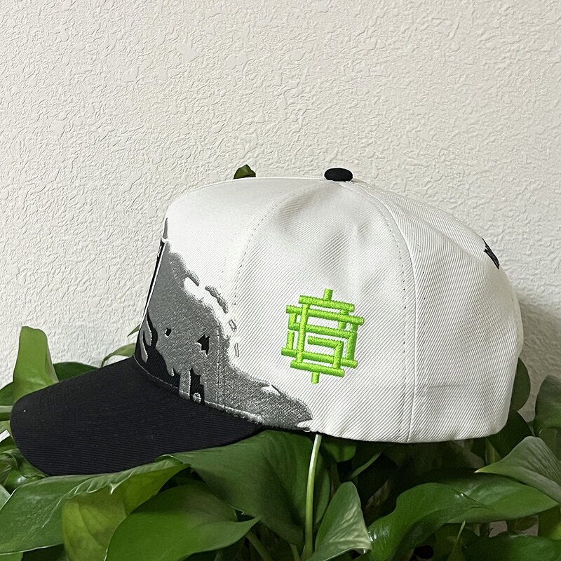 Baseball Cap Manufacturer - Custom 6-Panel Flat Brim Fitted Cap