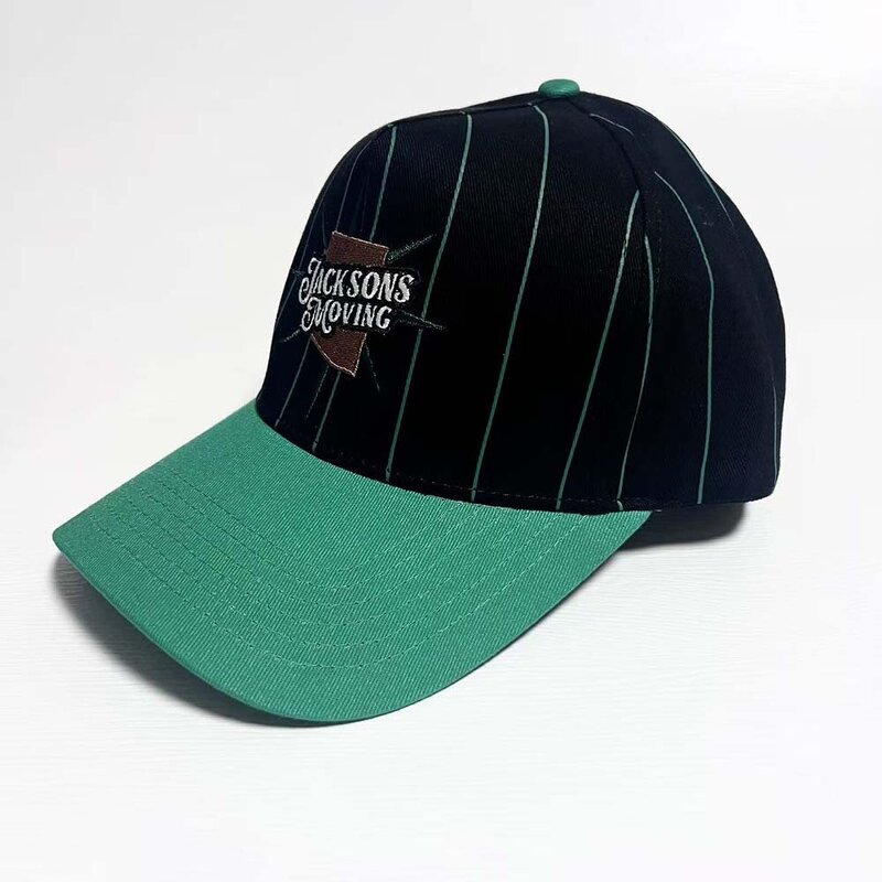 Baseball Cap Manufacturer - Custom 5-Panel Striped Snapback Cap