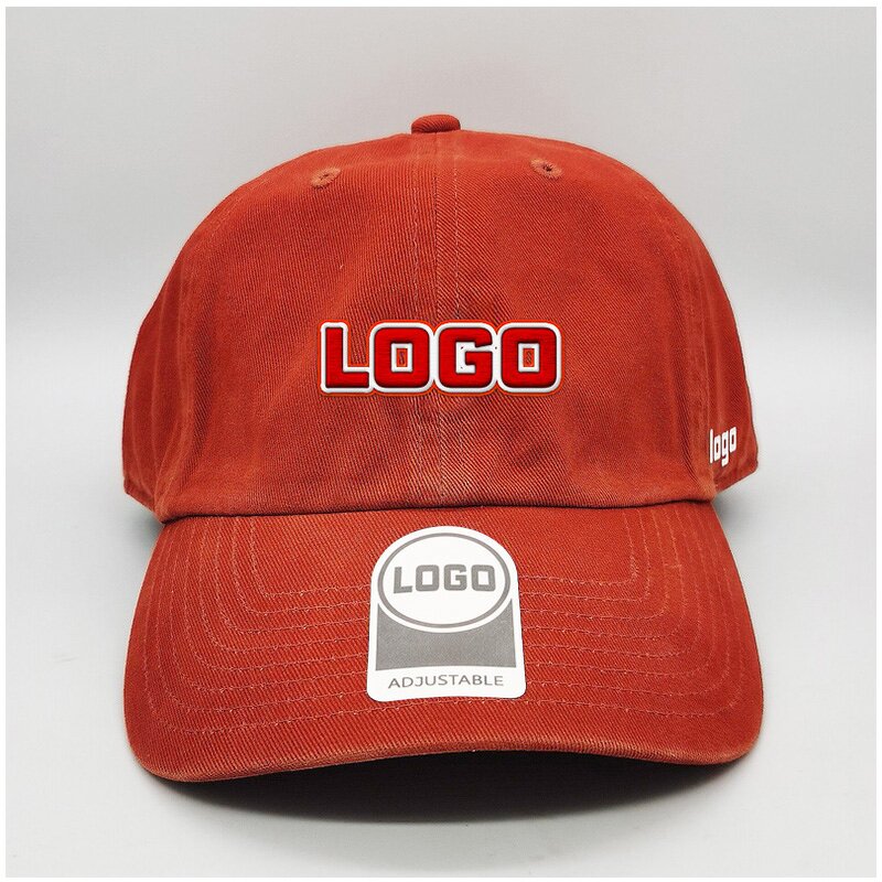 Dad Hat Manufacturer - Custom Embroidered Distressed Dad Hat