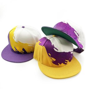 Baseball Cap Manufacturer - Custom Embroidered 6 Panel Fitted Cap