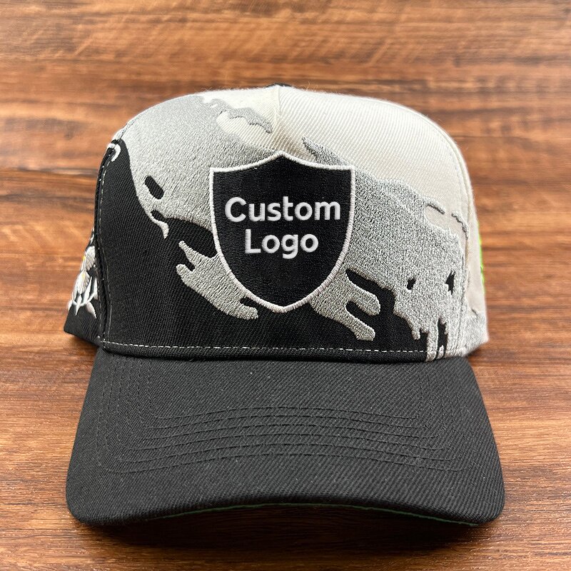 Baseball Cap Manufacturer - Custom 6-Panel Splash Snapback Cap