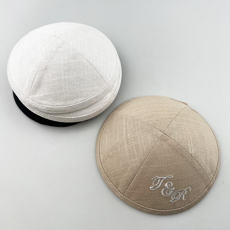 Kippah Manufacturer - Custom 3D Embroidered Cotton Kippah Supplier