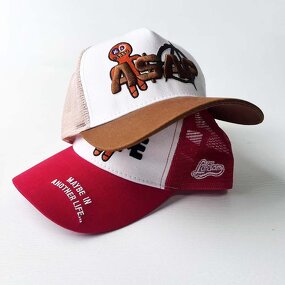 Trucker Hat Manufacturer - Custom 5-Panel Racing Style Mesh Hat