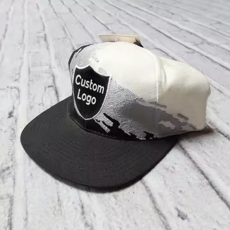 Baseball Cap Manufacturer - Custom 6-Panel Flat Brim Fitted Cap