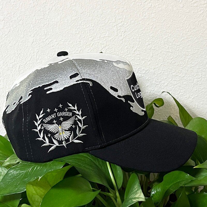 Baseball Cap Manufacturer - Custom 6-Panel Splash Snapback Cap