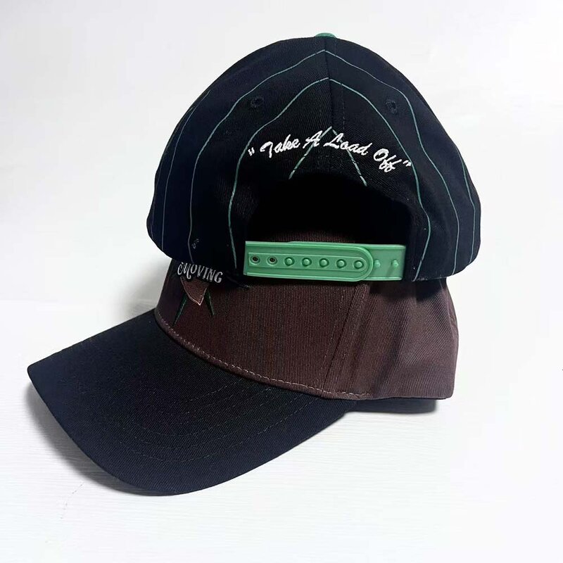 Baseball Cap Manufacturer - Custom 5-Panel Striped Snapback Cap