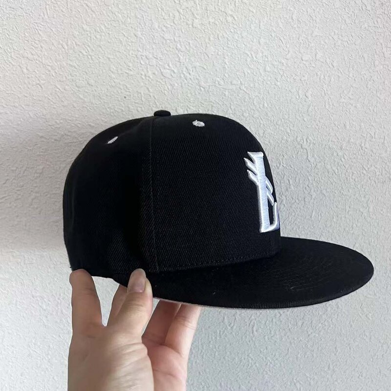 Baseball Cap Manufacturer - 6-Panel Flat Brim Embroidered Baseball Cap