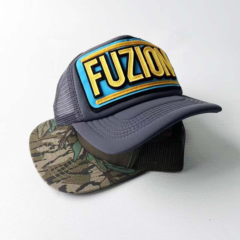 Trucker Hat Manufacturer - Custom 3D Embroidered Mesh Trucker Cap
