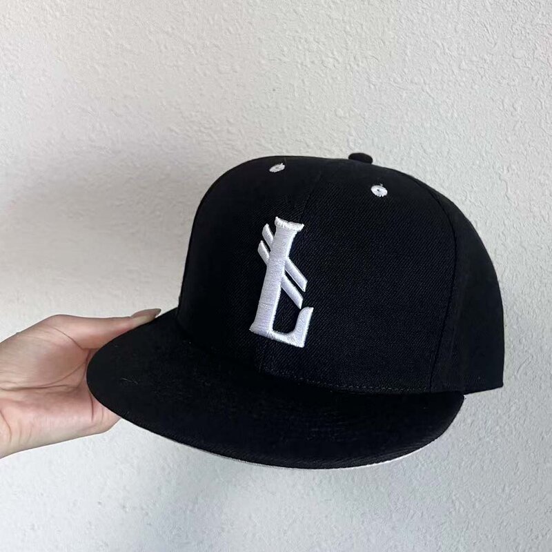 Baseball Cap Manufacturer - 6-Panel Flat Brim Embroidered Baseball Cap