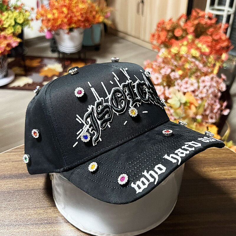 Baseball Cap Manufacturer - Wholesale Custom Embroidered Bling Cap