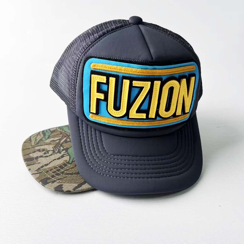 Trucker Hat Manufacturer - Custom 3D Embroidered Mesh Trucker Cap