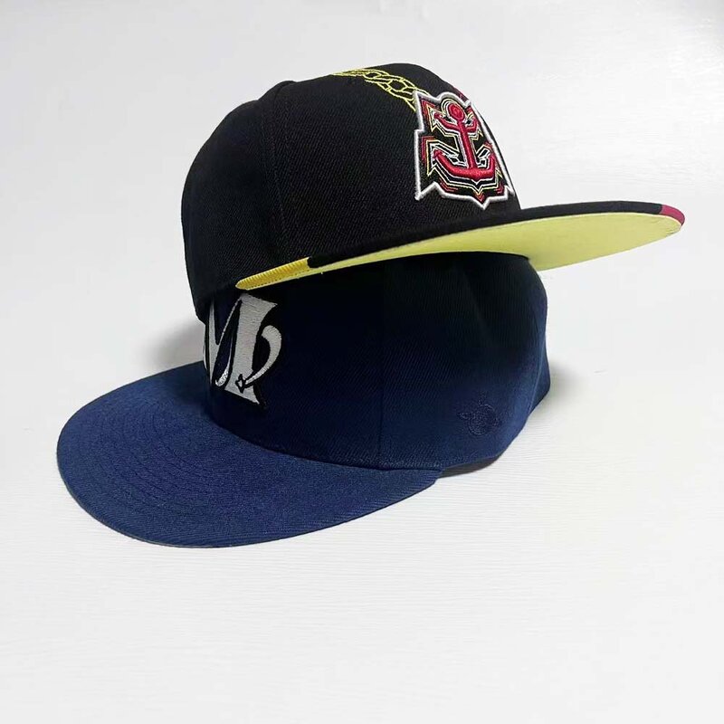 Baseball Cap Manufacturer - Wholesale Custom 6-Panel Flat Brim Cap