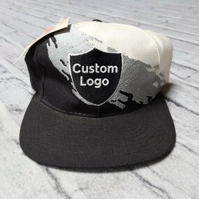 Baseball Cap Manufacturer - Custom 6-Panel Flat Brim Fitted Cap