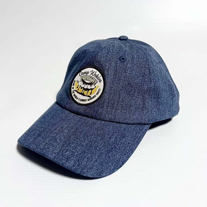 Dad Hat Manufacturer - Wholesale Custom 6-Panel Denim Dad Hat