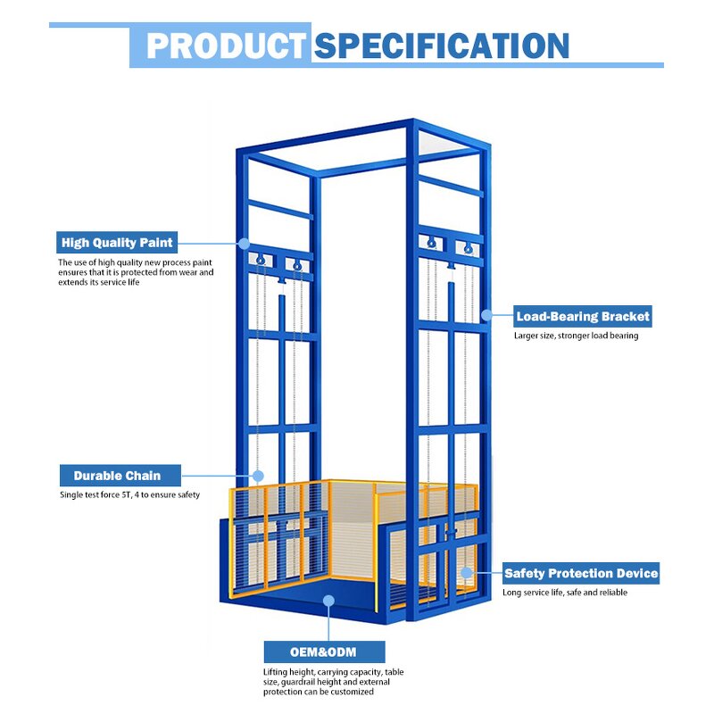 Cargo Elevator Manufacturer - Warehouse Freight Lift Platform