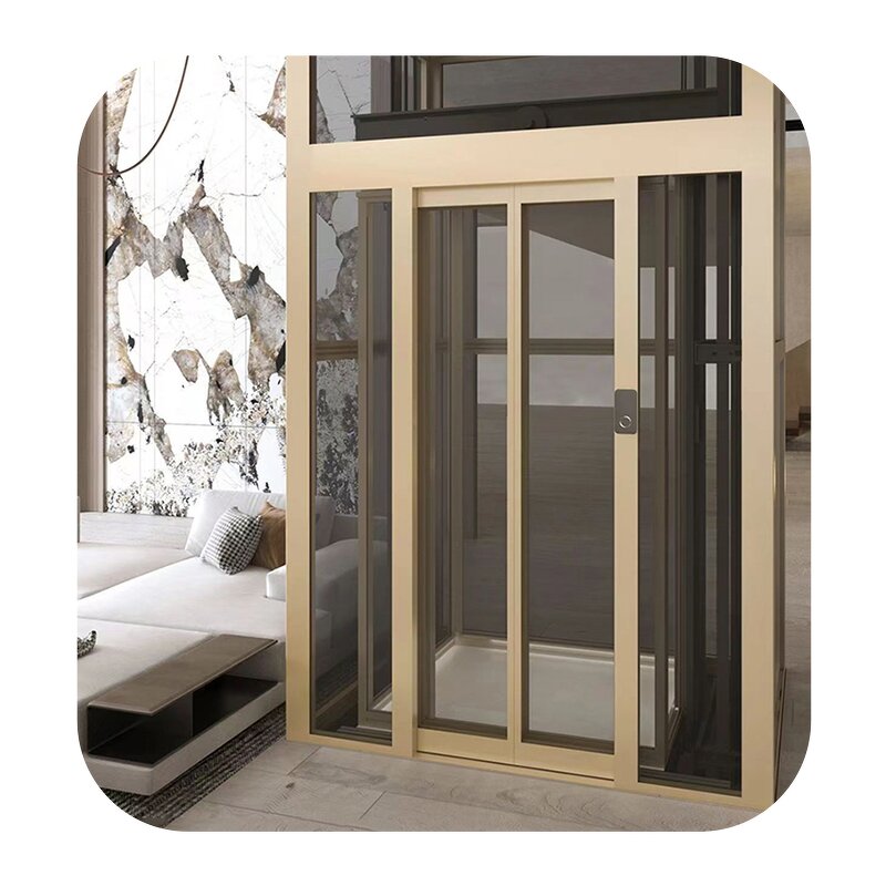 Villa Elevator Manufacturer - Small Sightseeing Lift for 4-5 Person