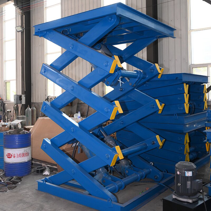 Scissor Lift Manufacturer - Fixed Electric Table Shears Fork Type