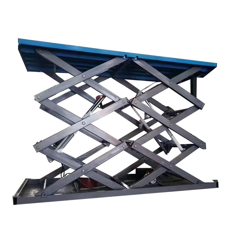 Electric Man Lift Manufacturer - Tracked Fixed Scissor Lift