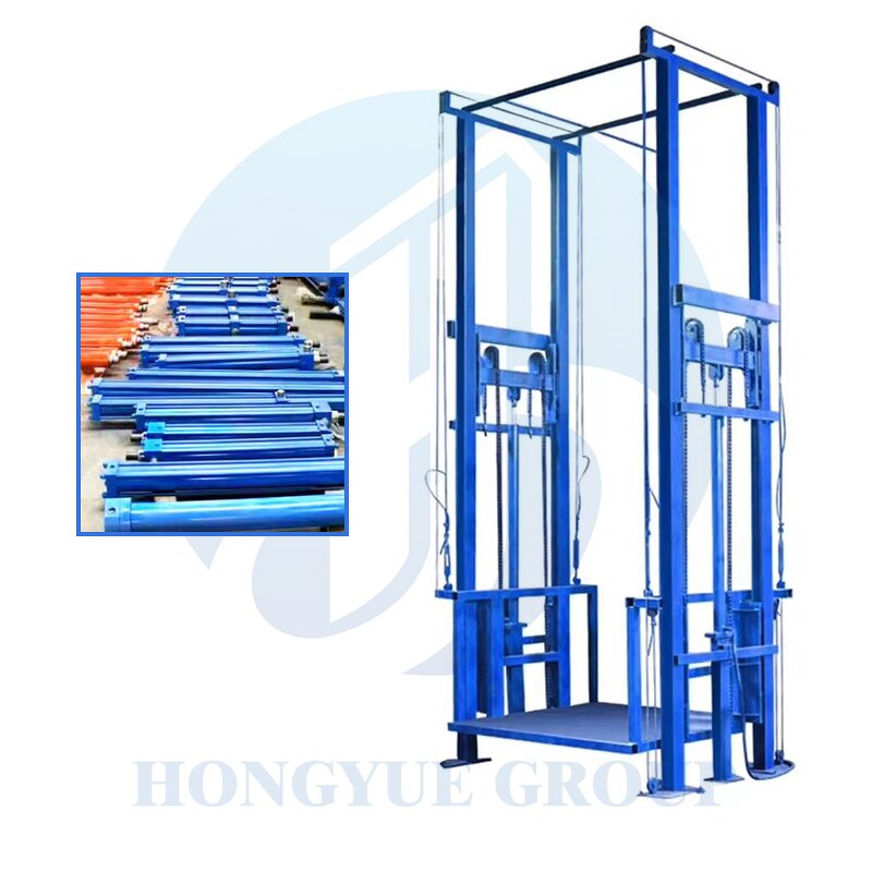 Hydraulic Cargo Lift Factory - 2-3 Floor Warehouse Freight Elevator