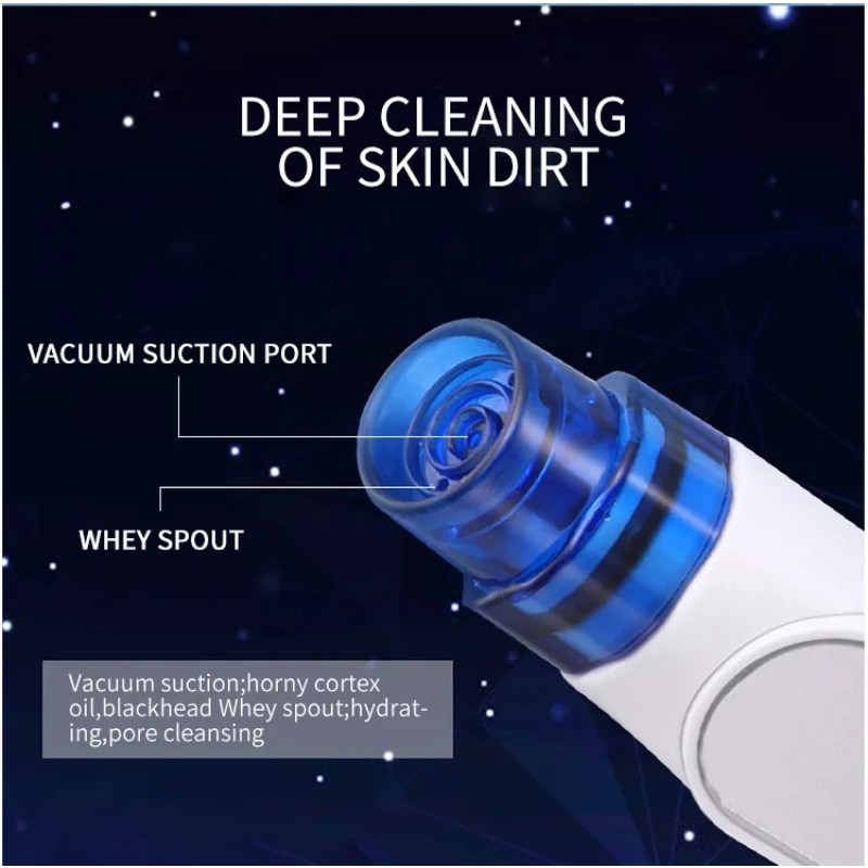 Oxygen Water Hydro Jet Peel Facial Small Bubble Machine for Pore Cleaner Blackhead Cleaning Facial Care Device