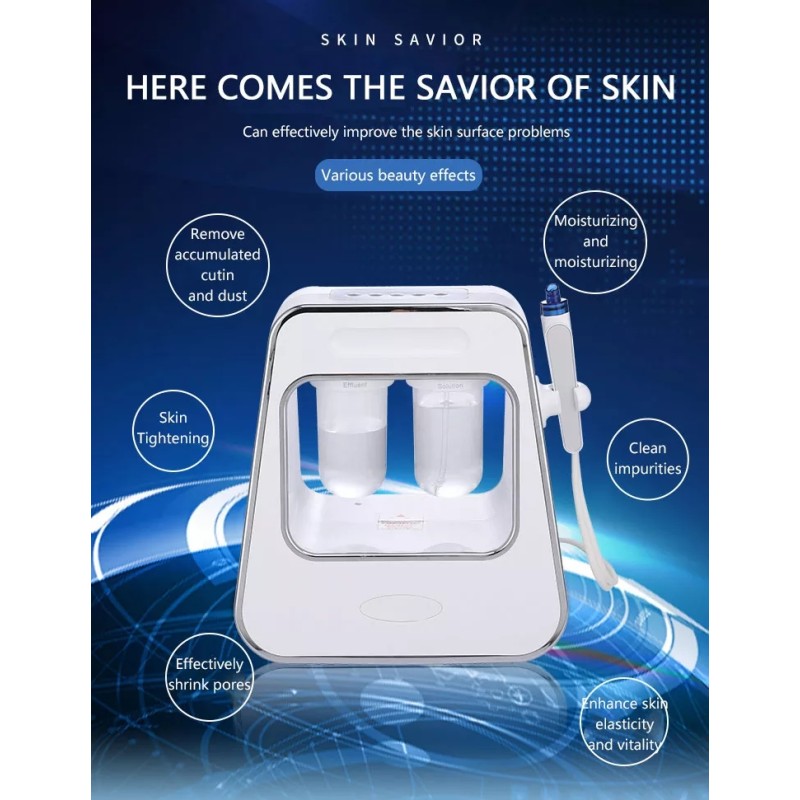Hydroelectric Skin Care Multi-functional Cosmetic Salon Equipment H202 Hydro Dermabrasion Aqua Peel Machine