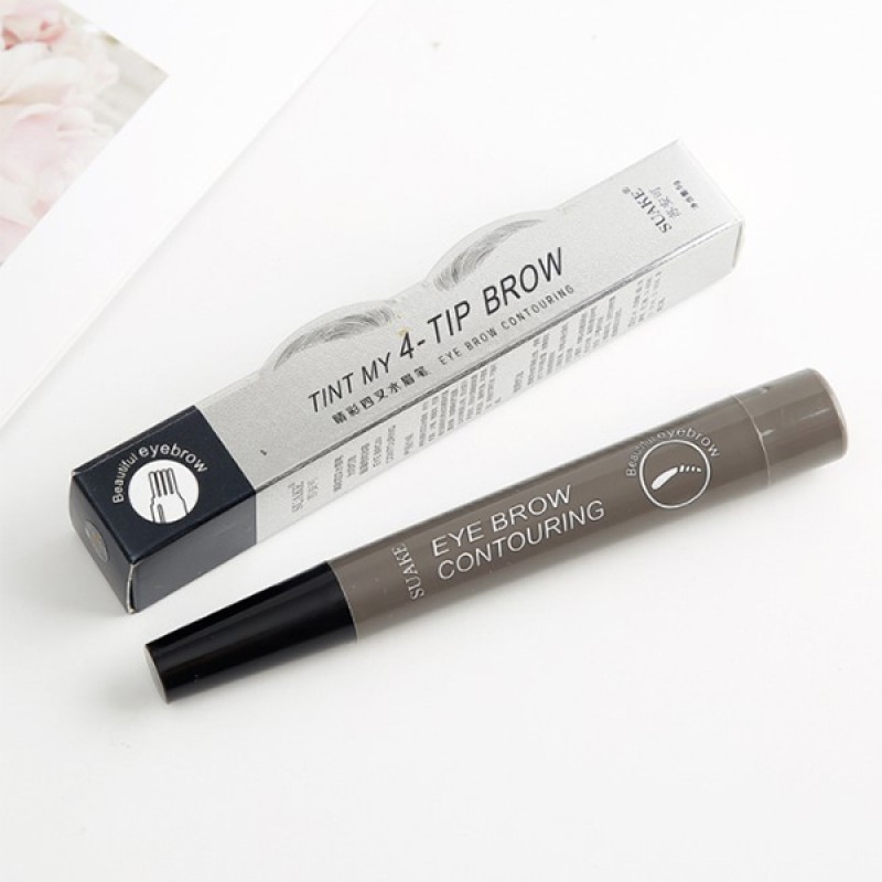 Plastic Automatic Eye Brow Pen Package Tube
