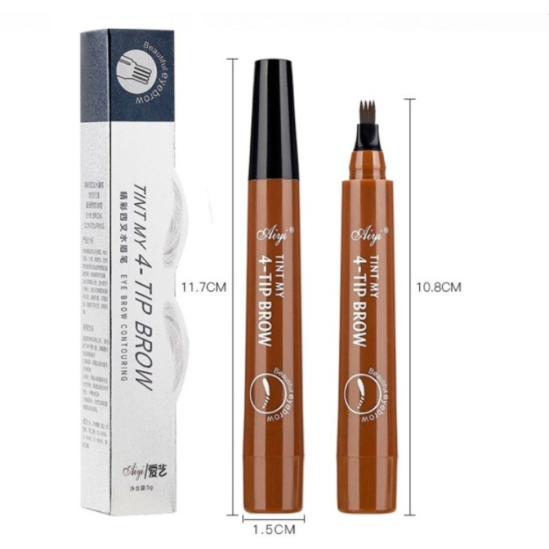 Plastic Automatic Eye Brow Pen Package Tube