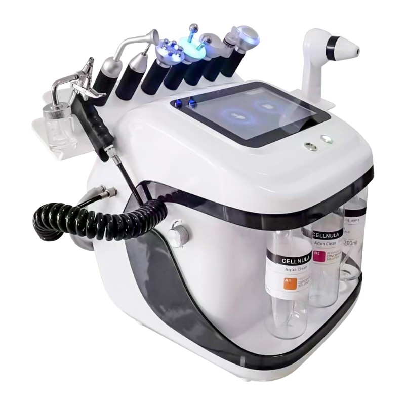 9 in 1Multi-functional Dermabrasion Oxygen Jet Hydro Facial Aqua Peel Machine
