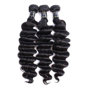 Wholesale Remy Weave Brazilians Human Hair Extensions Bundles Vendors Cuticle Aligned Virgin Raw Wavy Bundles Loose Deep Wave