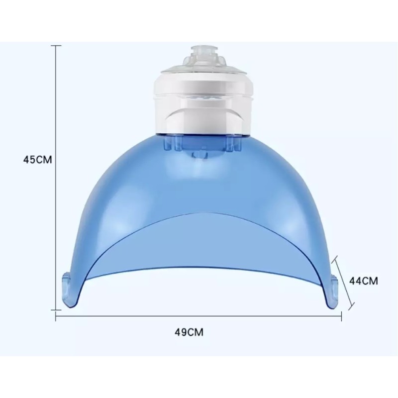 Hydrogen element Water  Spray Facial Mask of Led Pdt Light Therapy Spa Asthentic Beauty Machine for Face Skin Detox
