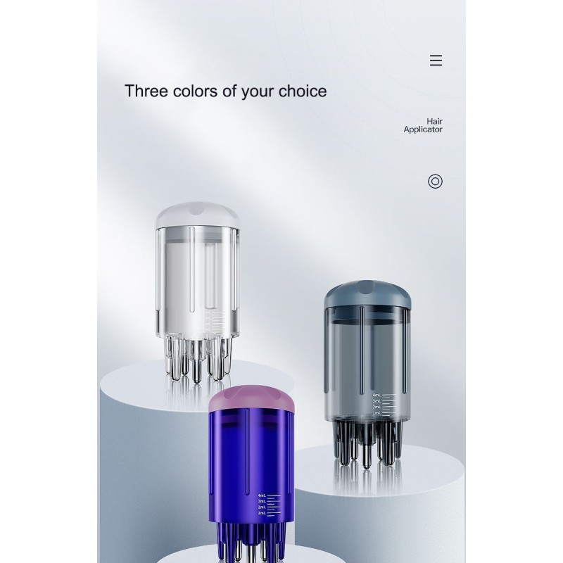 New Arrival Scalp Massager Hair Growth Treatment Oil Applicator Comb Scalp Applicator Comb