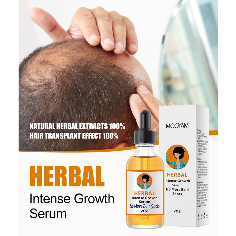 Organic Rosemary Mint Blend Hair Growth Care Oil Private Label Herbal Nourish Oil for Dry Scalp and Hair Strengthening