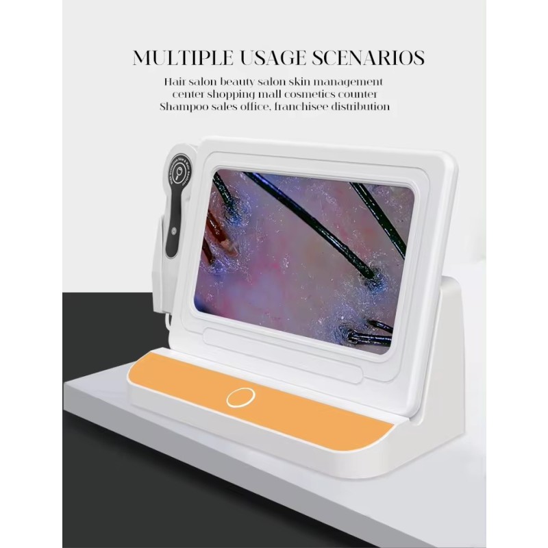 Scalp Hair Analysis Microscope Skin Care Detector Analyzer