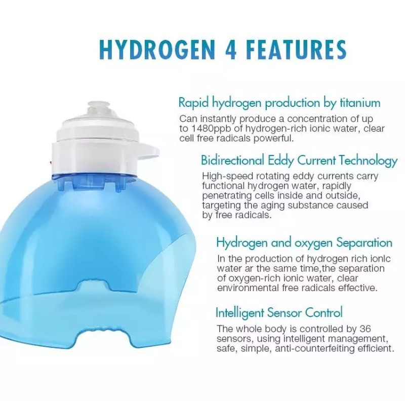 Face Beauty Skin Rejuvenation Mask Spa Hydrogen Oxygen Bubble Facial Mask Beauty Machine