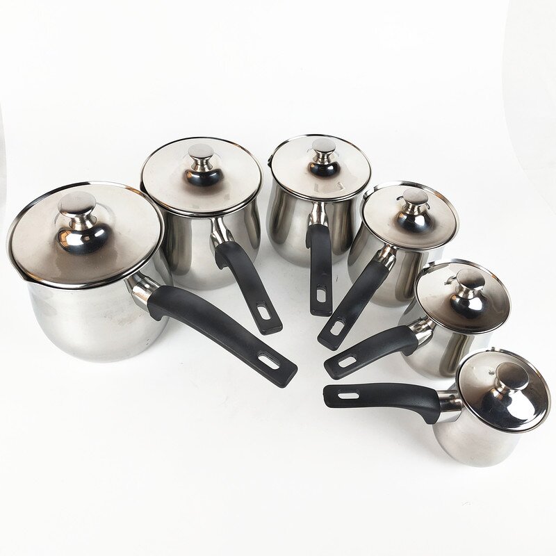 Stainless Steel Milk Pot Manufacturer - Turkish Coffee Tea Cup with Lid