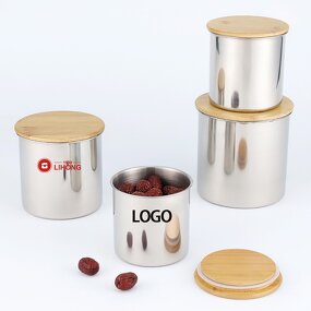 Coffee Canister Manufacturer - 304 Stainless Steel Sealed Storage Can