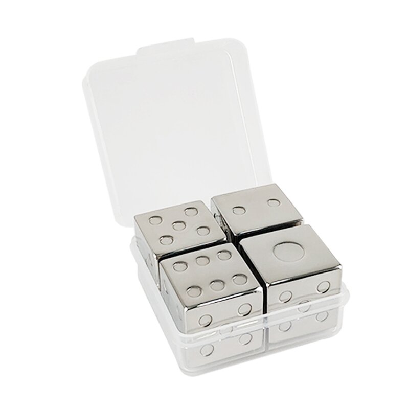 Whiskey Stones Manufacturer - 304 Stainless Steel Dice Style Ice Balls