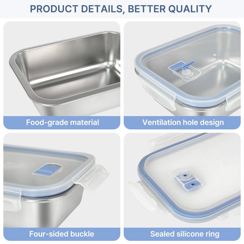 Stainless Steel Bento Box Manufacturer - Eco-Friendly Reusable Container